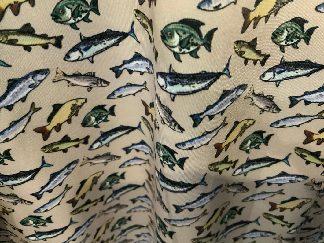 Performance SS Polo-Tan Fish-Coolybri