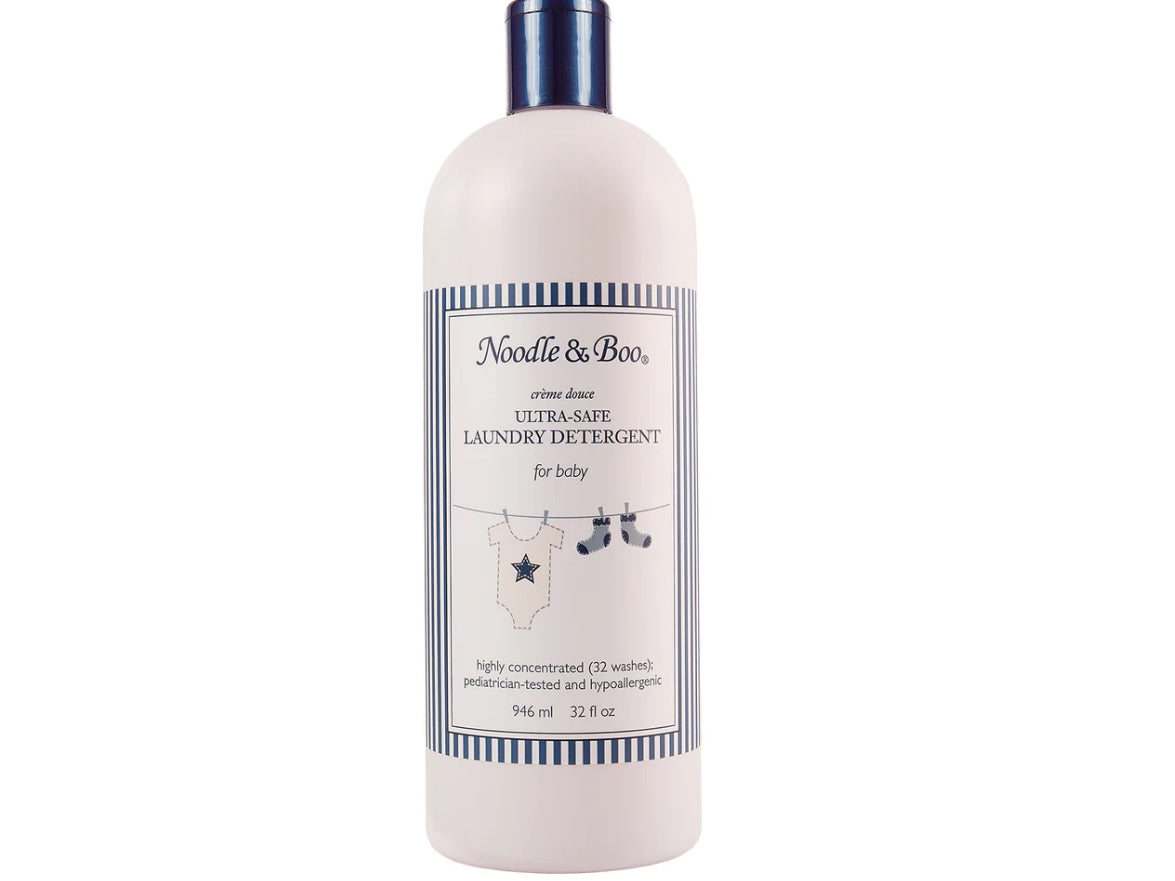 Noodle & Boo Ultra-Safe Laundry Detergent 32oz bottle, plant-based formula