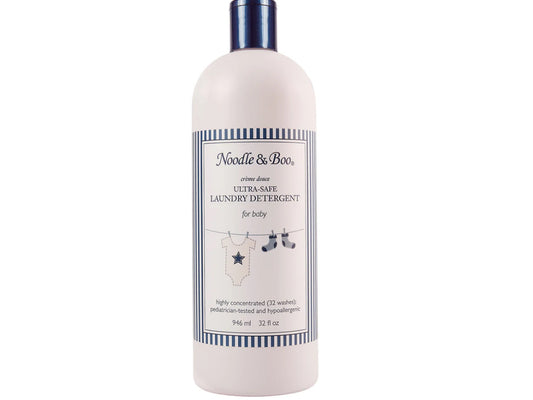 Noodle & Boo Ultra-Safe Laundry Detergent 32oz bottle, plant-based formula