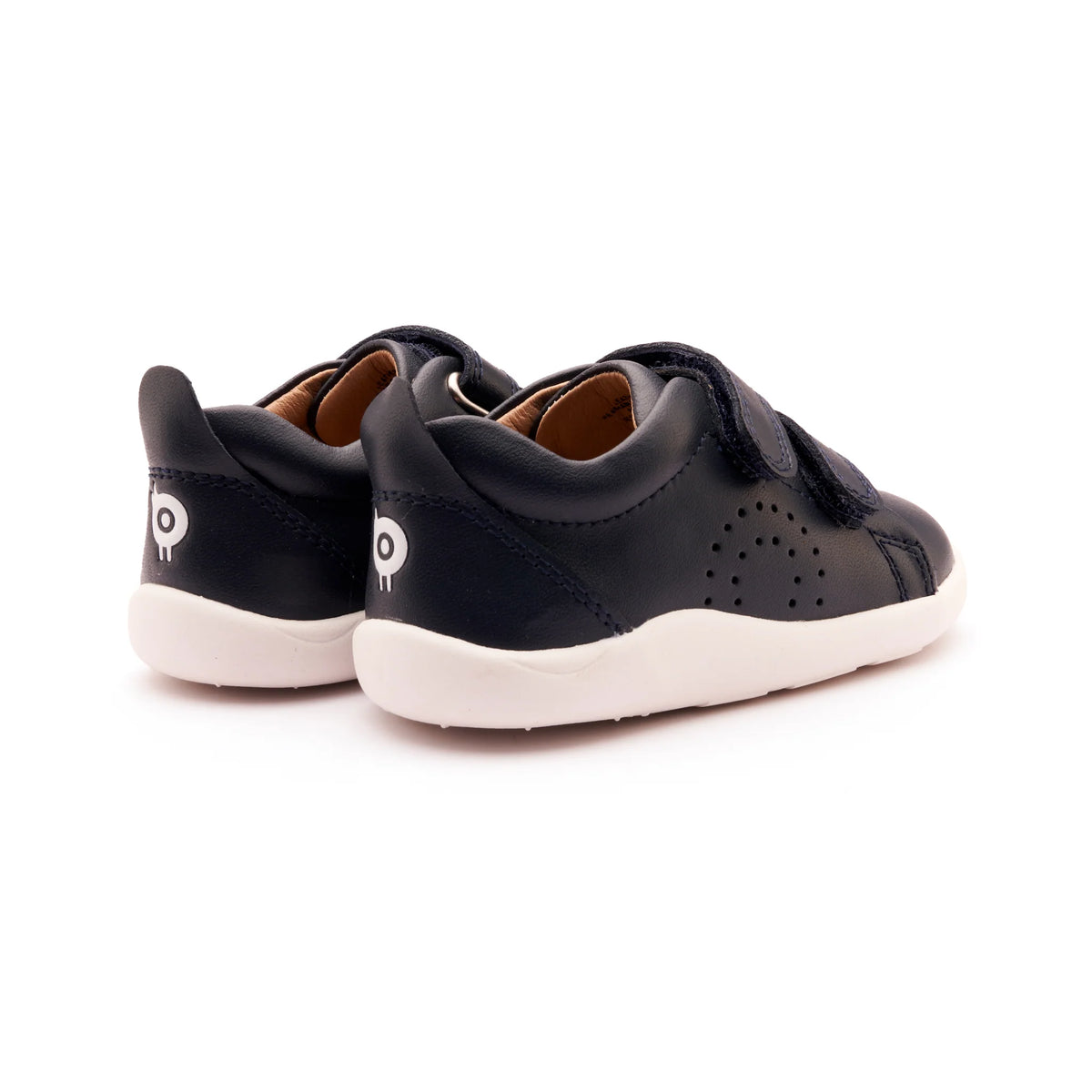 Little Tot Navy/White Sole (8056)