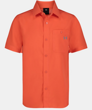Load image into Gallery viewer, Under Armour Drift Tide Boys&#39; Fishing Shirt-Fire
