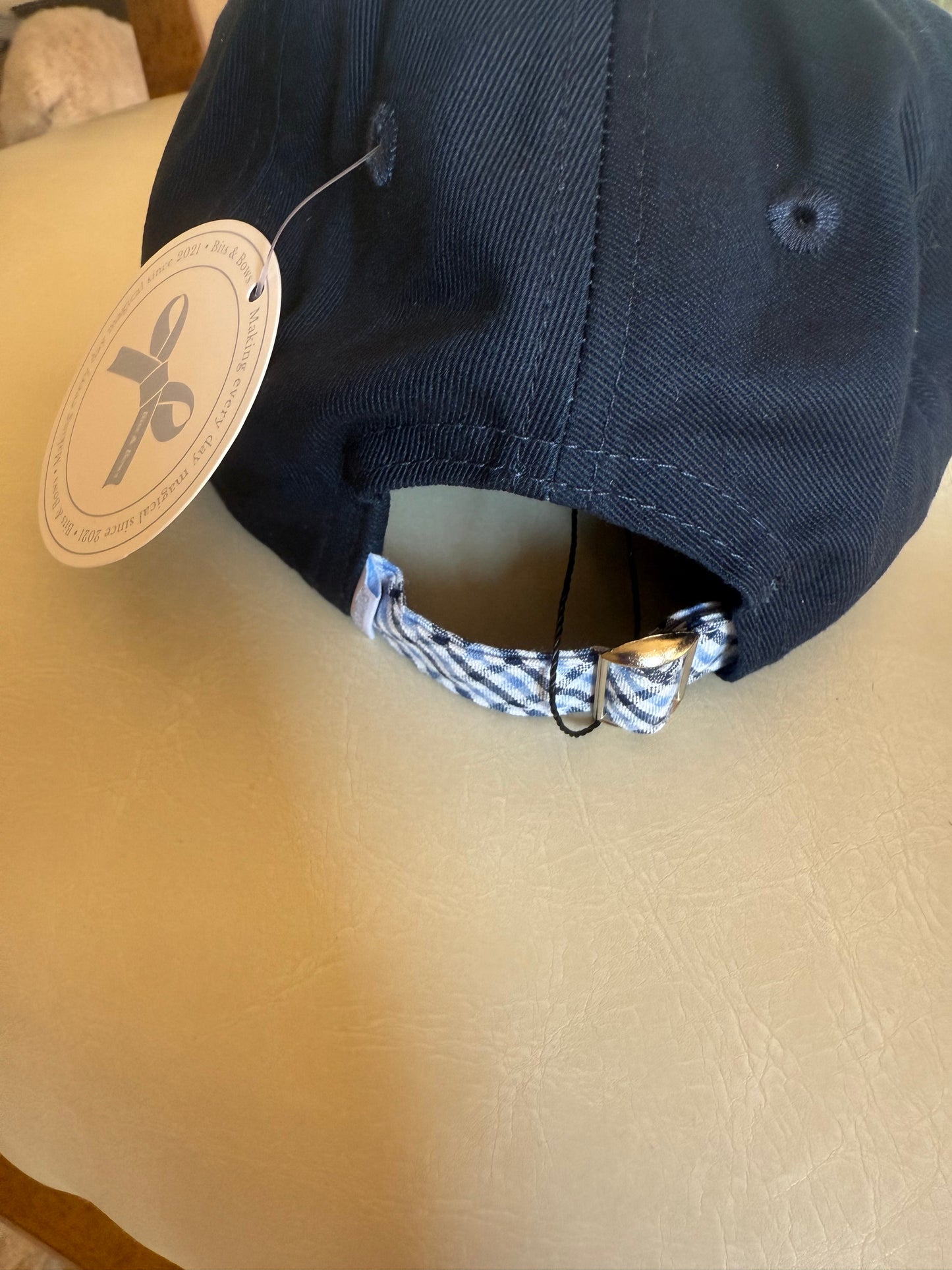 Hat-Navy, Cowboy Boot-Bits & Bows