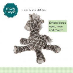 Afrique Giraffe, Grey & White-Mary Meyer