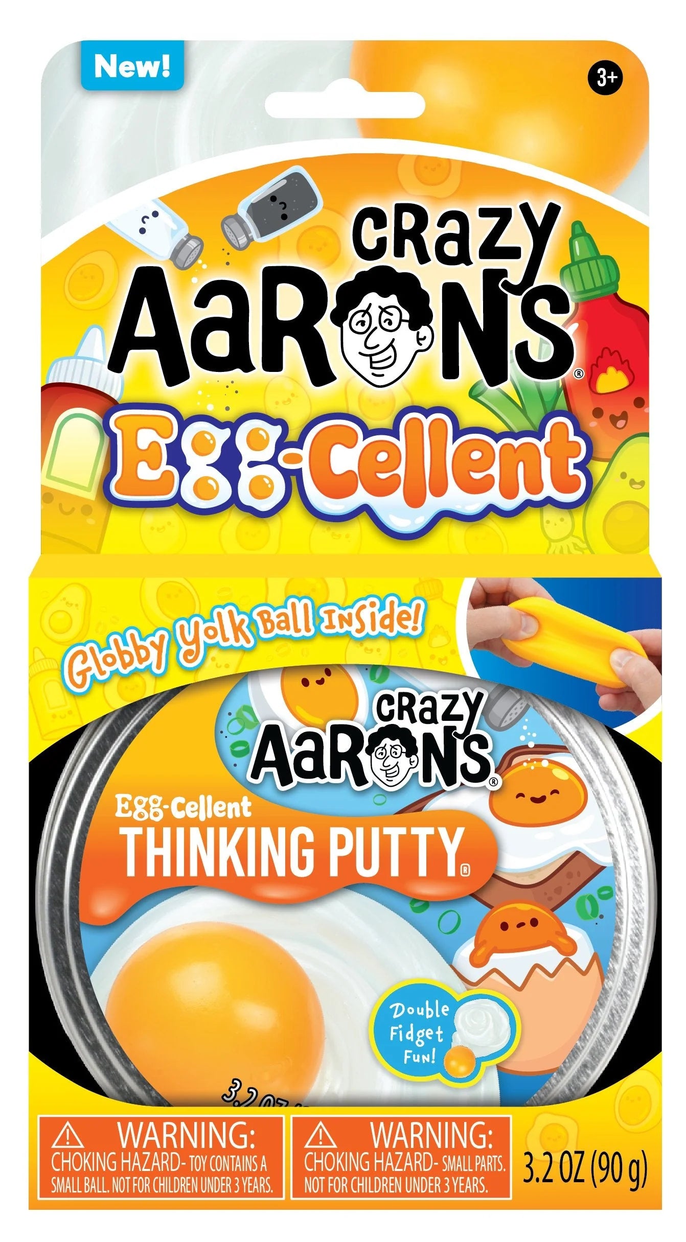 RV Egg-cellent-Full Size 4” Thinking Putty Tin-Aaron Crazy Putty