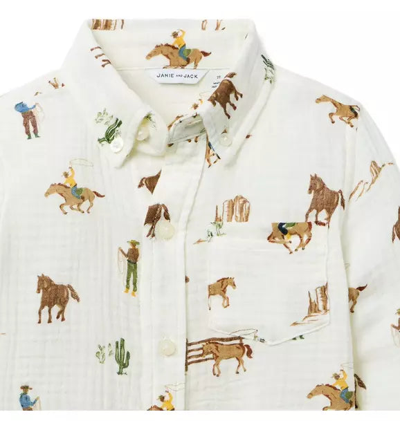 The Buckaroo Button-Up