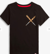 Load image into Gallery viewer, Graphic SS Tee-Black Baseball
