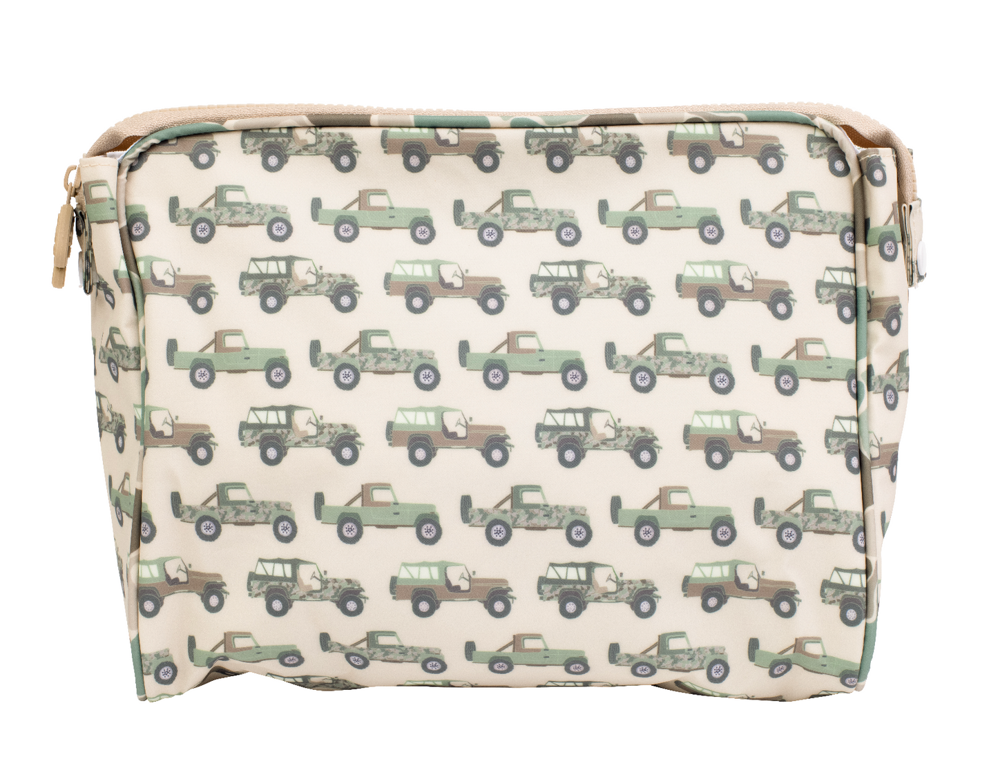 The Go Bag by Apple of my Isle in two sizes—Small and Large—PVC-free coated fabric