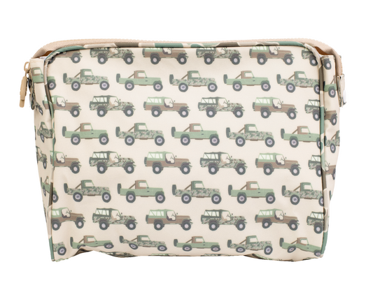 The Go Bag by Apple of my Isle in two sizes—Small and Large—PVC-free coated fabric