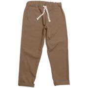 Rad Times Chocolate Chino Pants by Tiny Whales, 100% cotton, refined boys' tailoring