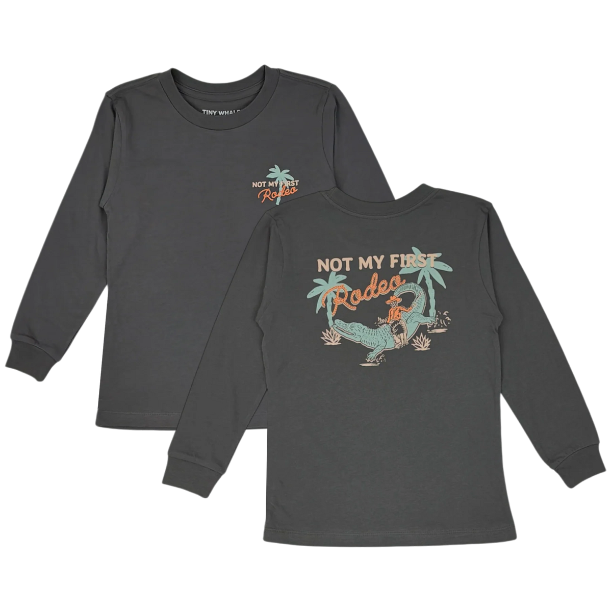 Not My First Rodeo Black Tee