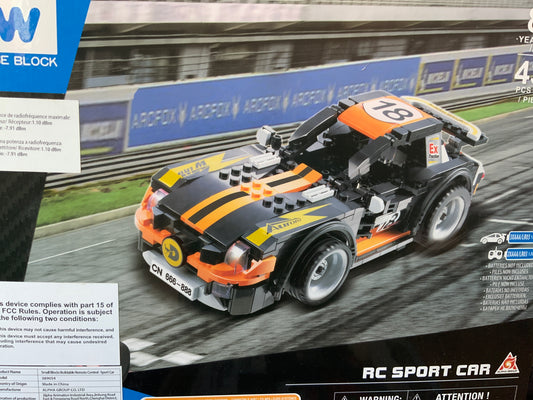 Wise Block LV RC Sports Car 435-piece premium construction set