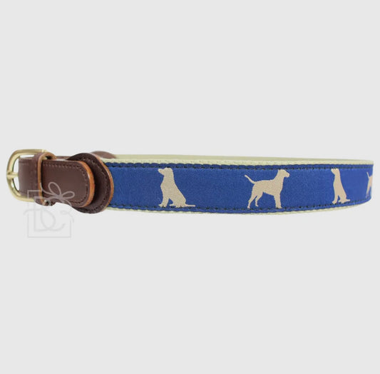 Royal Blue/Khaki Dog Belt-Beyond Creations