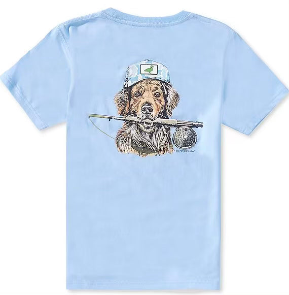 Fishing Buddy Tee Light Blue