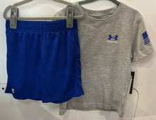 Load image into Gallery viewer, Freedom Mod Gray Tshirt and Shorts Set
