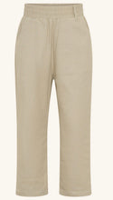 Load image into Gallery viewer, Relaxed Cotton Twill Pants - Cream/Khaki
