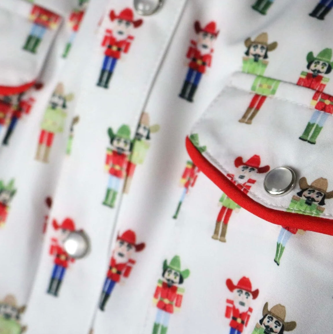 Nutcrackers Pearl Snap LS Shirt
