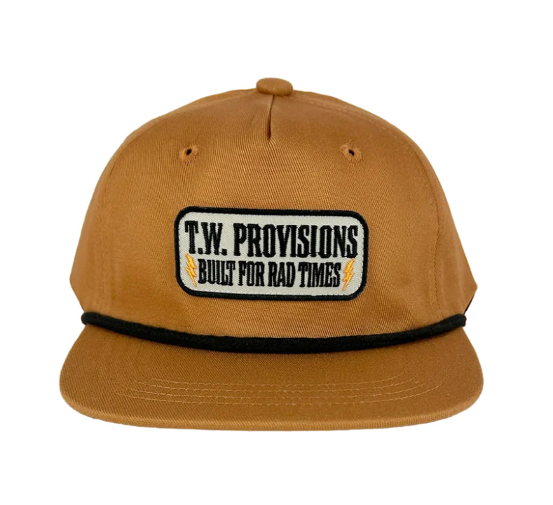 T.W. Provisions Hat - Rust - Tiny Whales