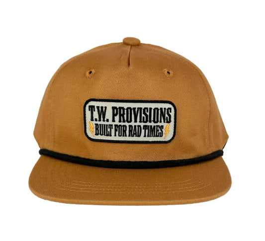 T.W. Provisions Hat - Rust - Tiny Whales