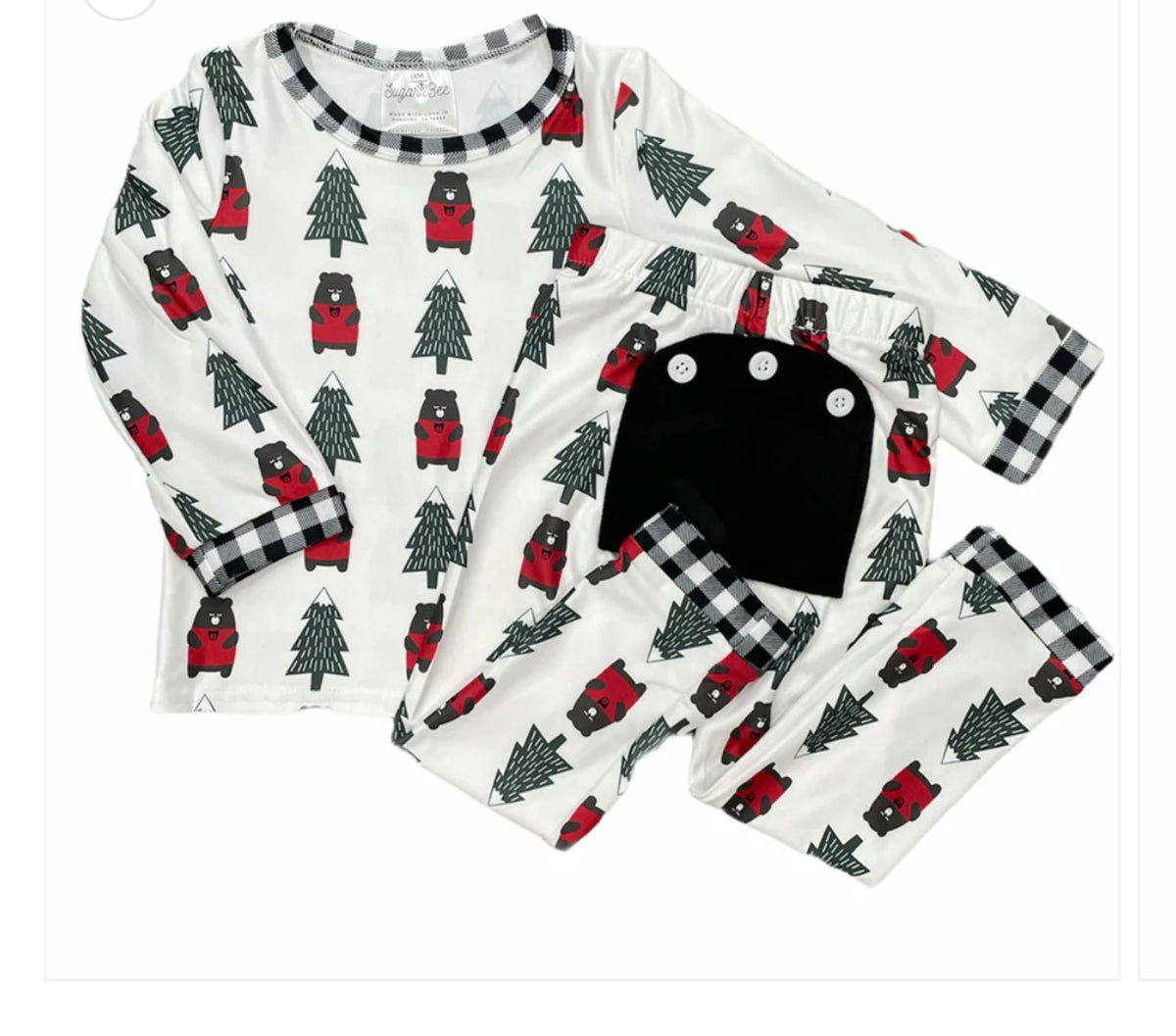 Woodland Bears Loungewear - Sugar Bees