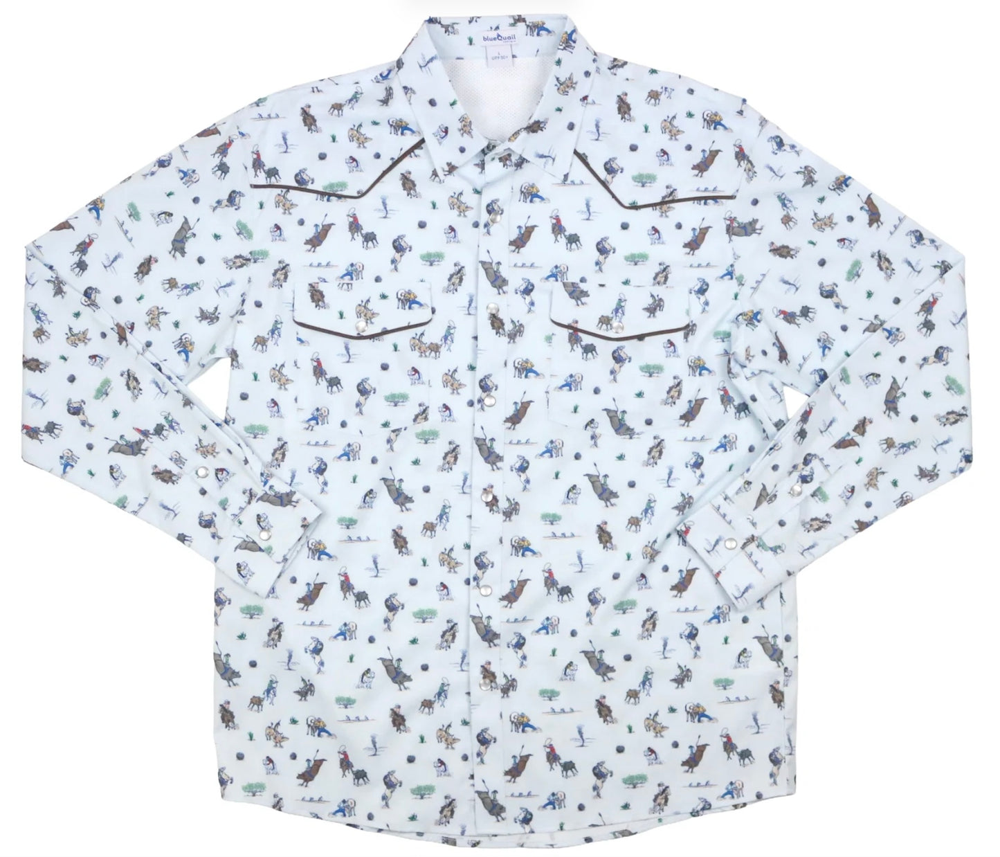Men’s Rodeo Pearl Snap LS Shirt