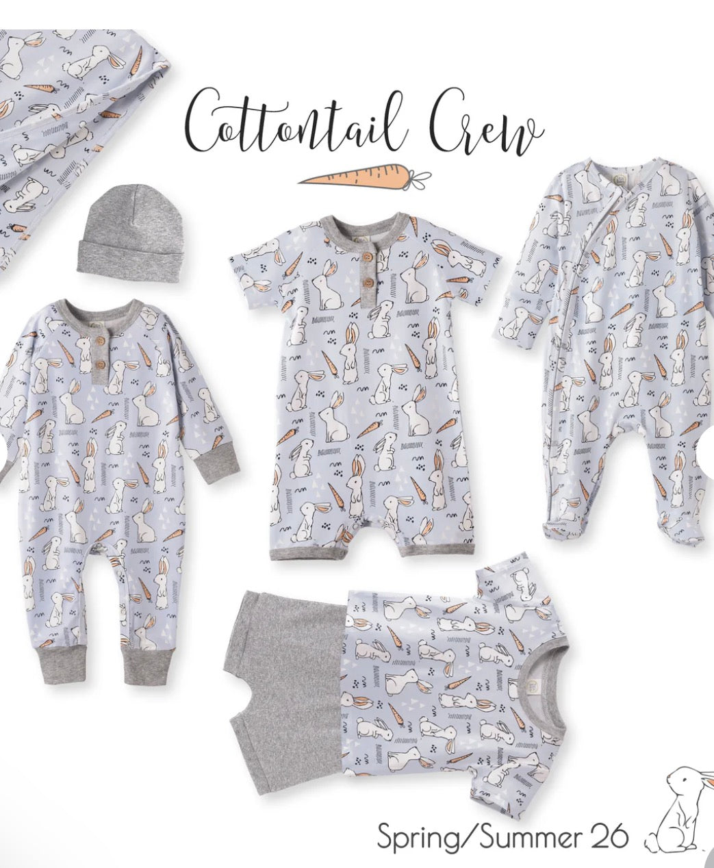 Cottontail Crew Henley Romper