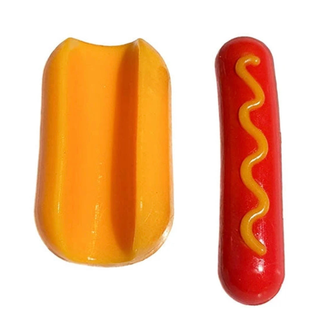 Peelable Deluxe Silicone Hot Dog Squishy