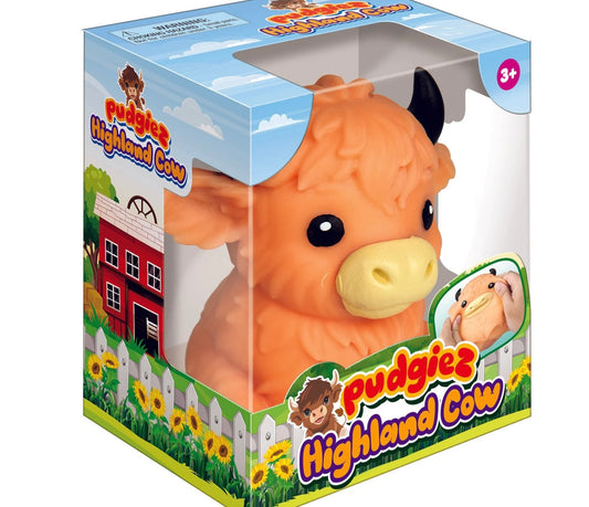 Pudgiez Highland Cow Squishy