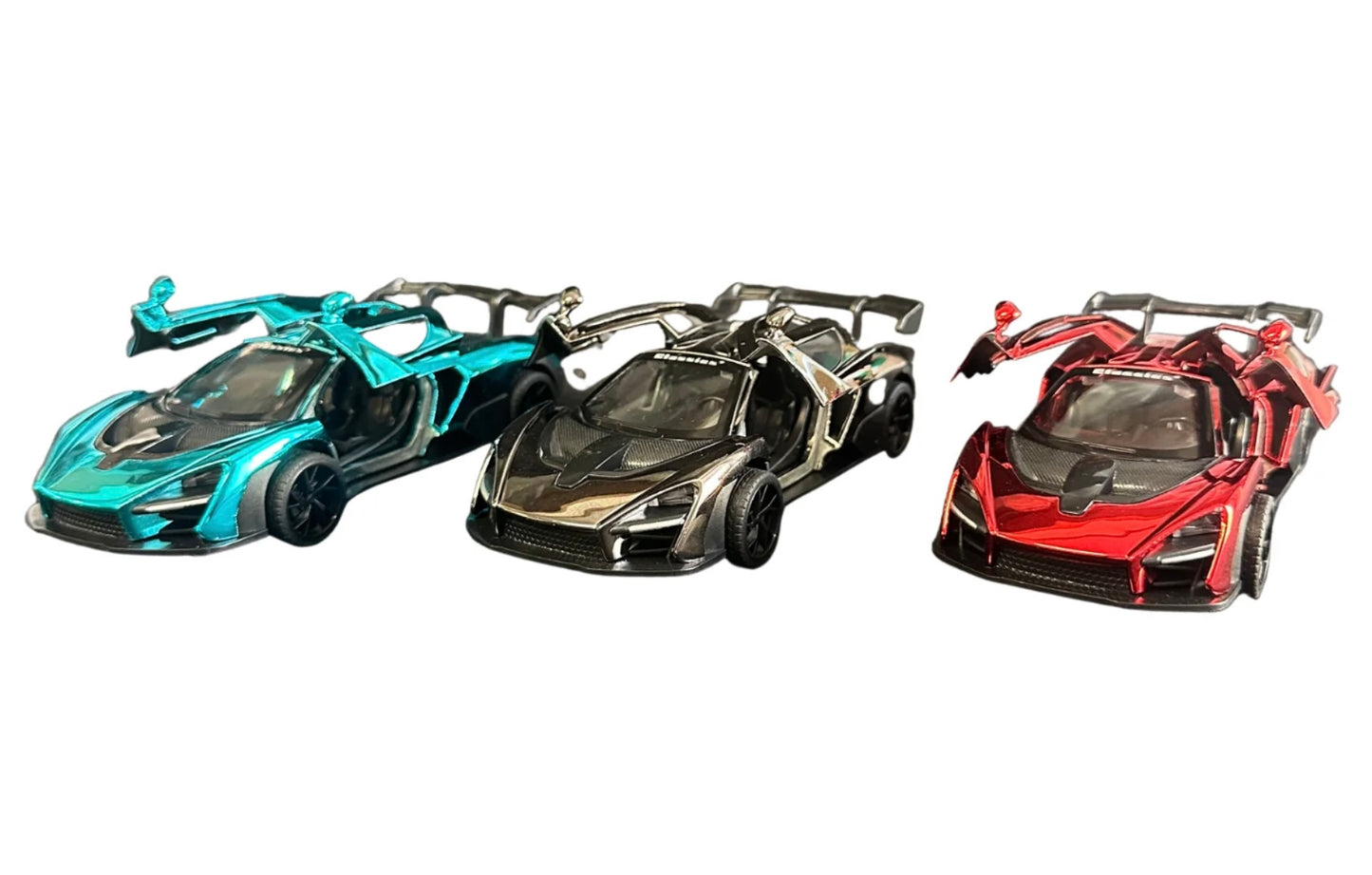 6” Metallic McLaren Die-Cast Car