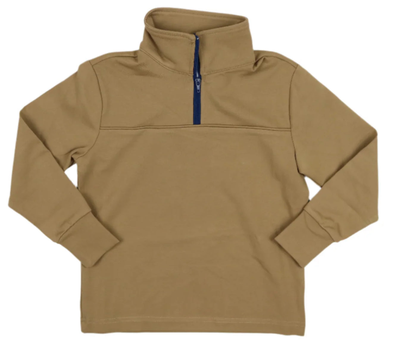 Blue Quail 1/4 Performance Pullover in blue, quarter-zip pullover style