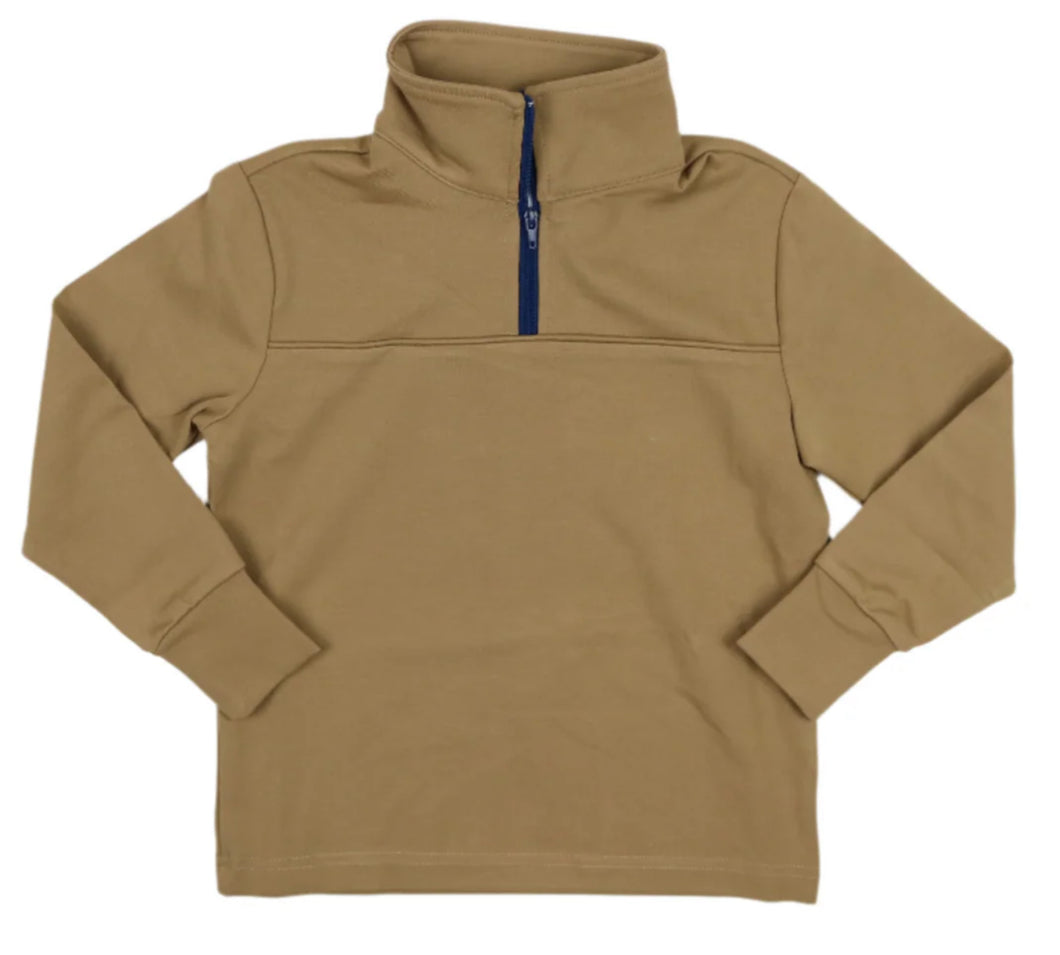 1/4 Performance Pullover-Blue Quail