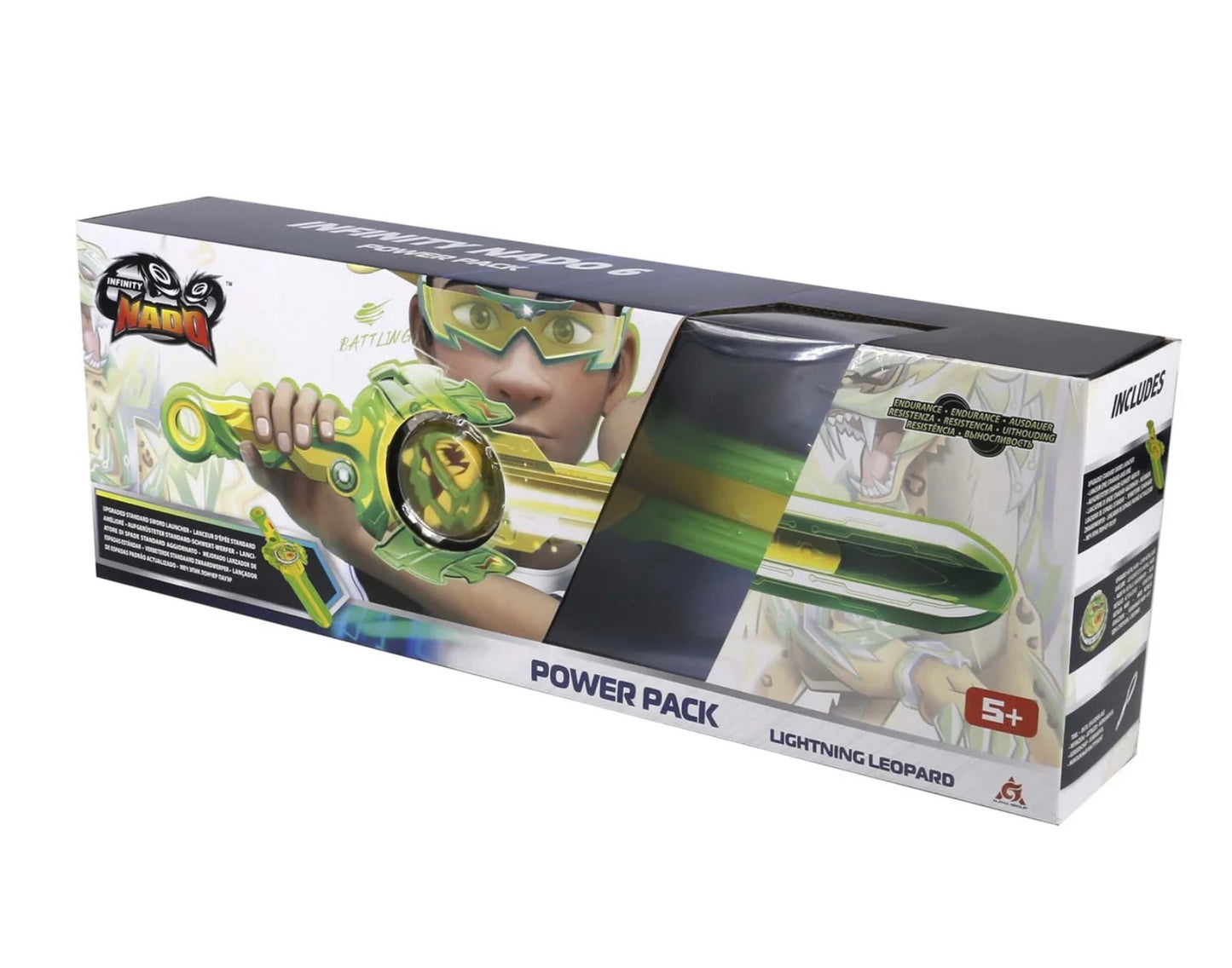 Infinity Nado - Power Pack - Lightning Leopard Sword & Nado
