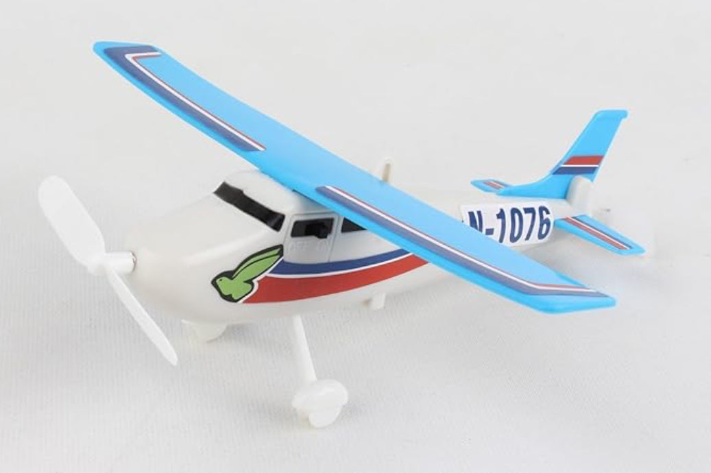 Flying Skyhawk On A String