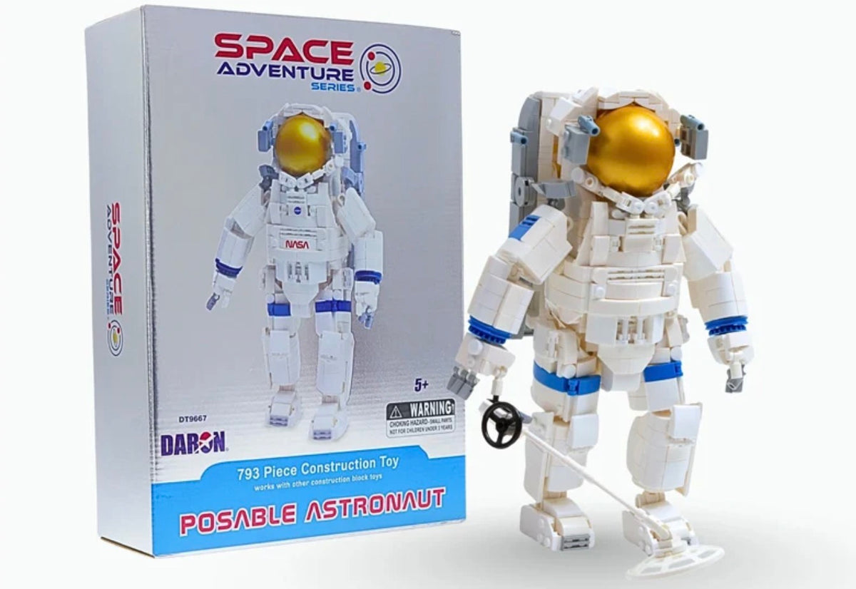 Posable Astronaut Construction Toy