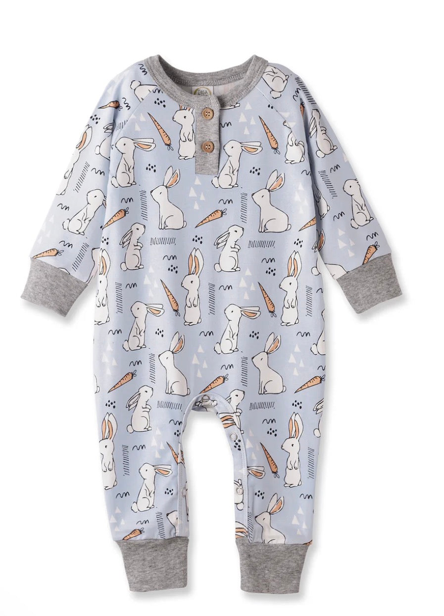 Cottontail Crew Henley Romper
