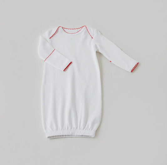 Take Me Home Gown - Red Trim