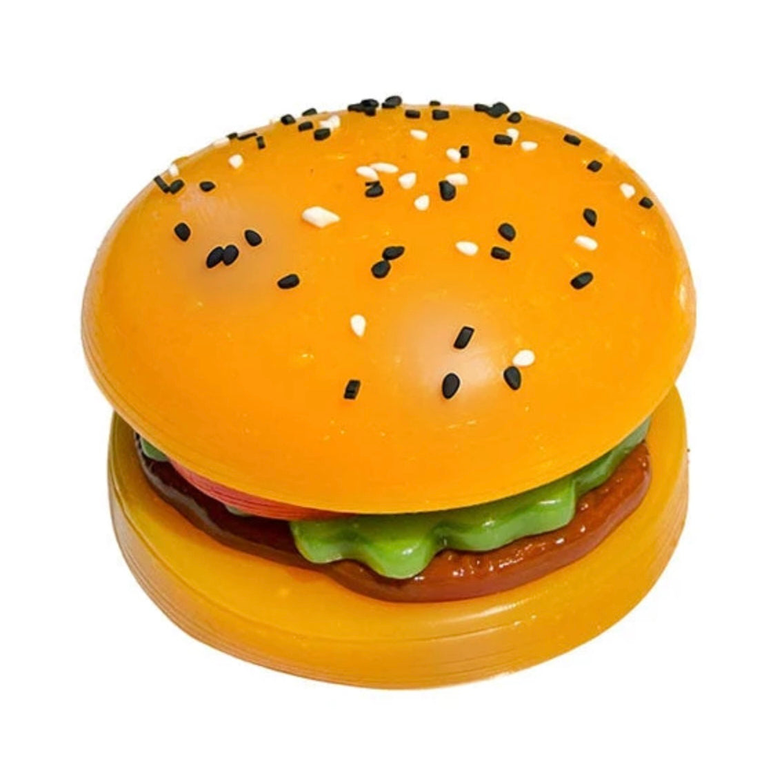 Peelable Deluxe Silicone Hamburger Squishy