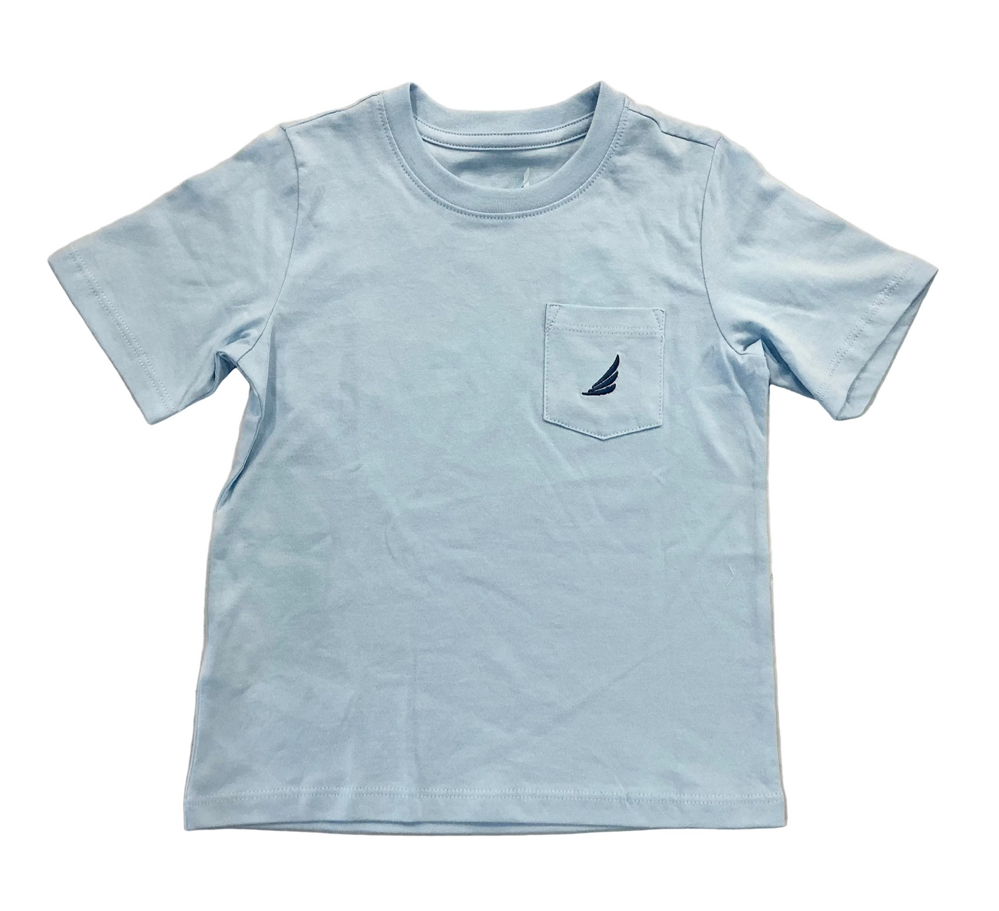 Asher-Blue Lobster Graphic Pocket Tee