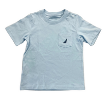 Load image into Gallery viewer, Asher-Blue Lobster Graphic Pocket Tee
