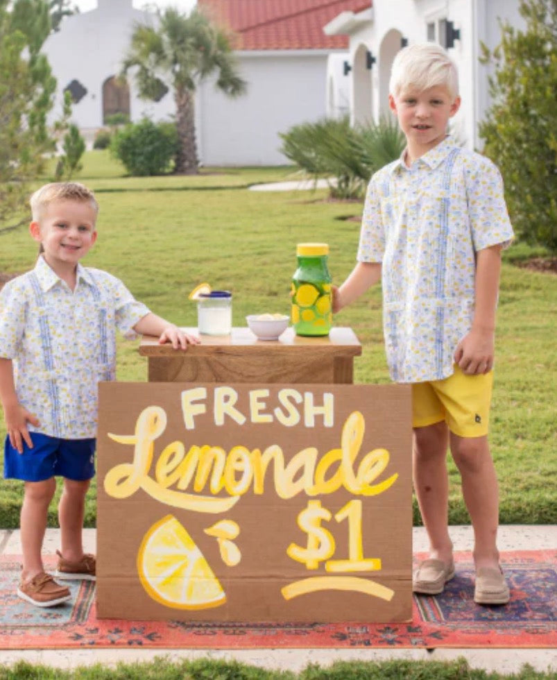 Guayabera - Lemonade Short Sleeve Shirt
