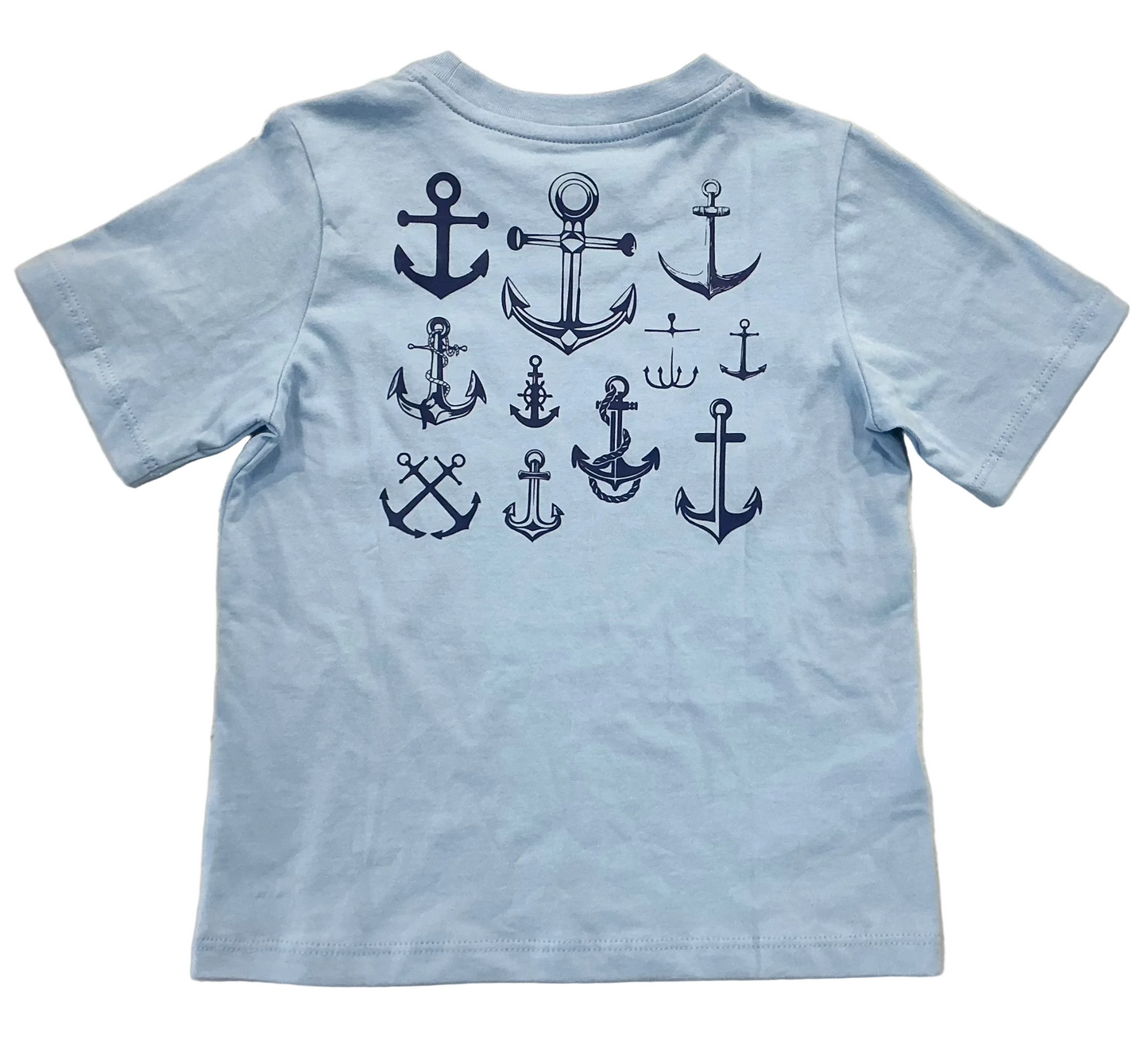 Asher Graphic Pocket Tee - Anchors