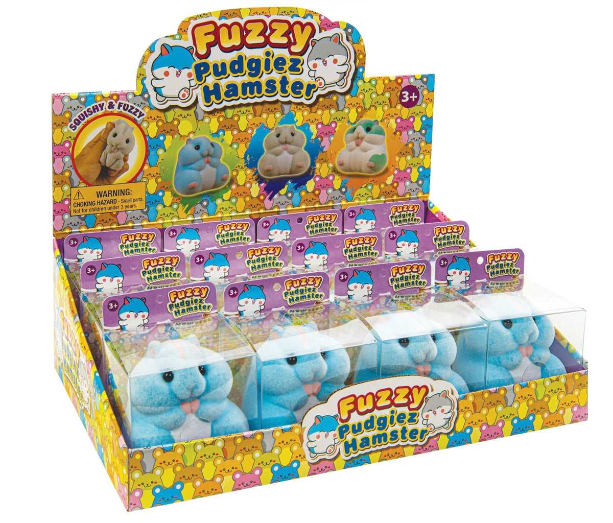 Pudgiez Fuzzy Hamster Squishy