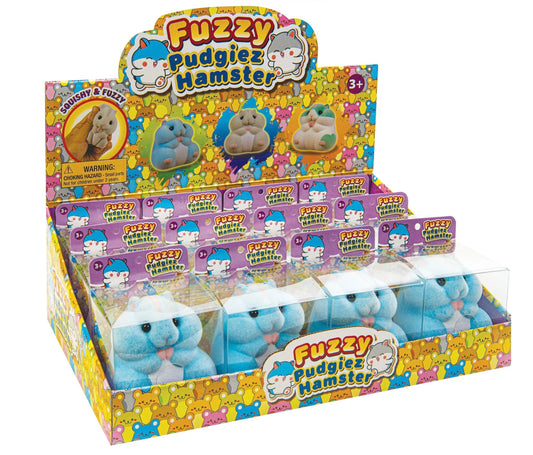 Pudgiez Fuzzy Hamster Squishy