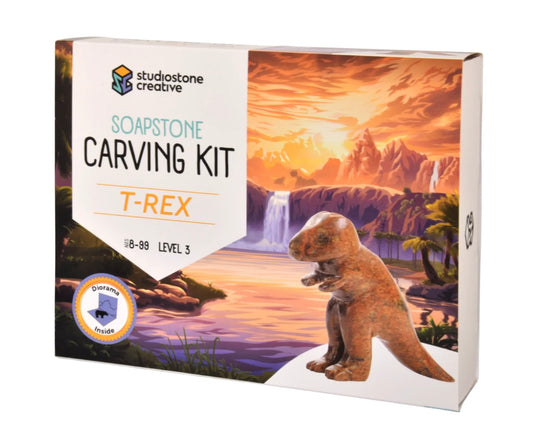 T-Rex - Soapstone Carving Kit
