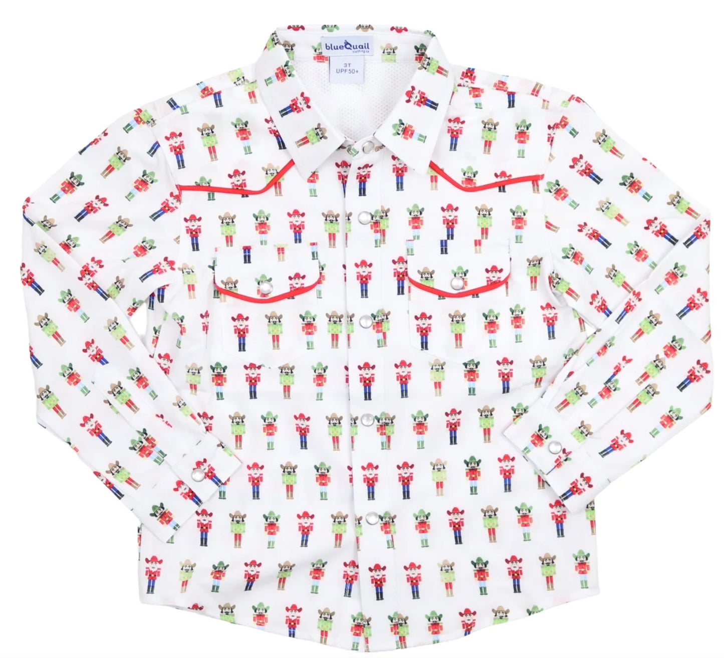 Nutcrackers Pearl Snap LS Shirt
