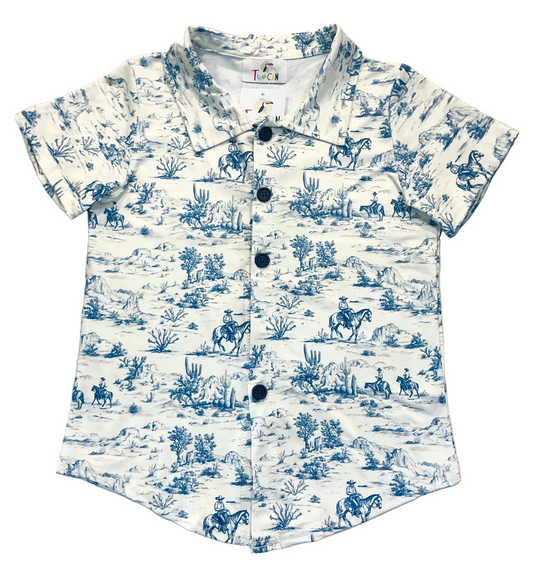 Vignette Cowboy Button Up Shirt