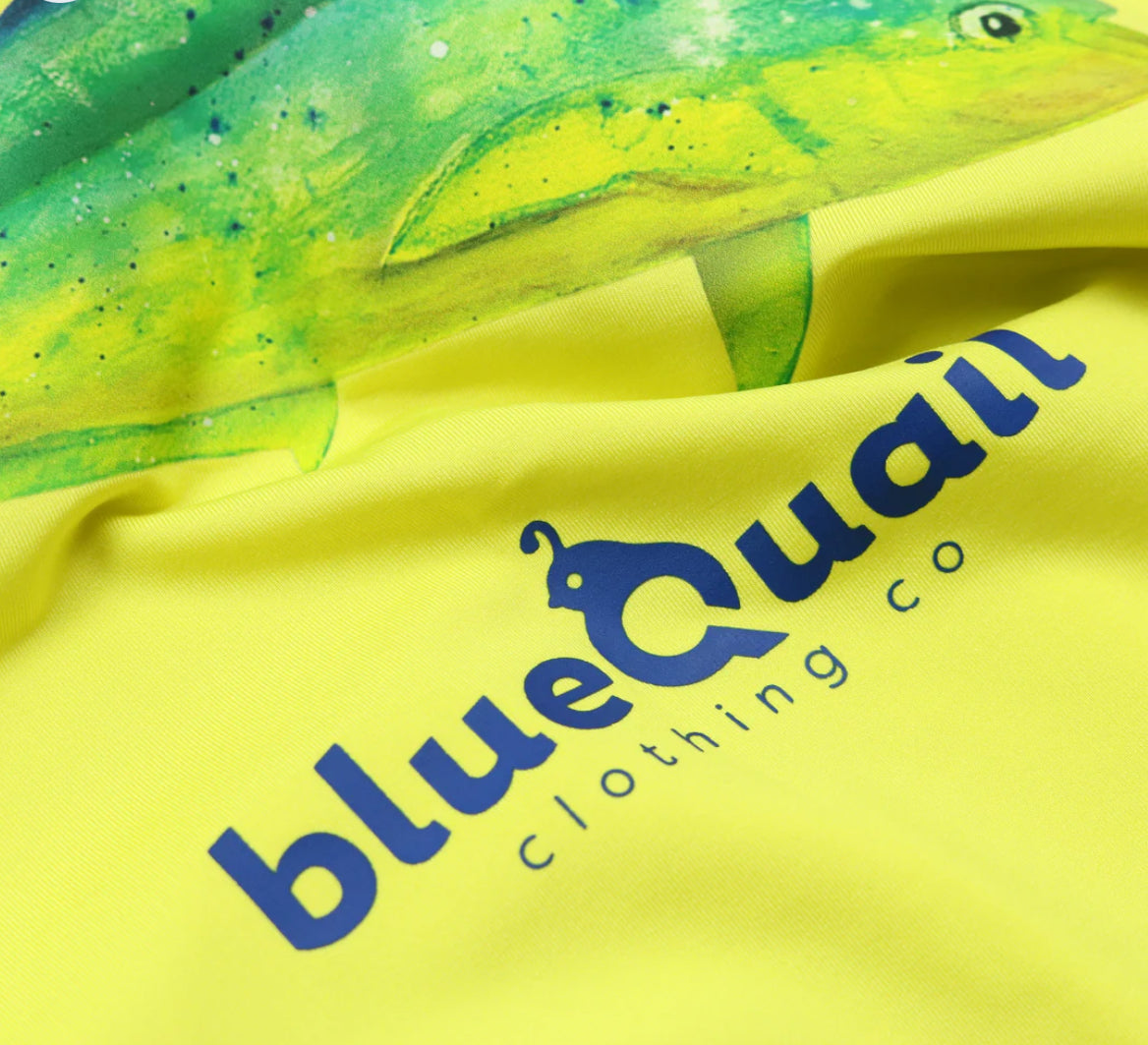 Mahi Mahi SS Performance Tee-Yellow
