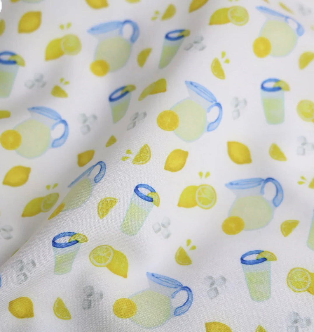 Guayabera - Lemonade Short Sleeve Romper