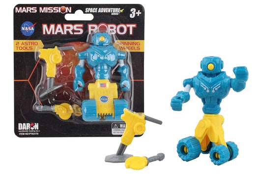Daron Mars Robot from the Mars Mission Collection, compatible space exploration toy