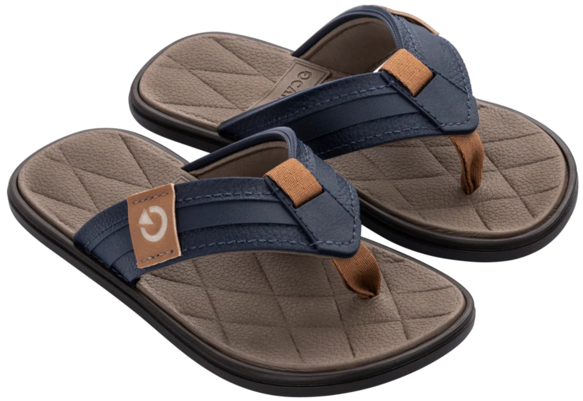 Malta IV flip Flop Blue/Brown