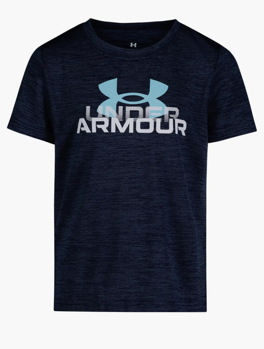 Kids' Under Armour UA Tech™ Logo Graphic T-Shirt in refined neutral tone